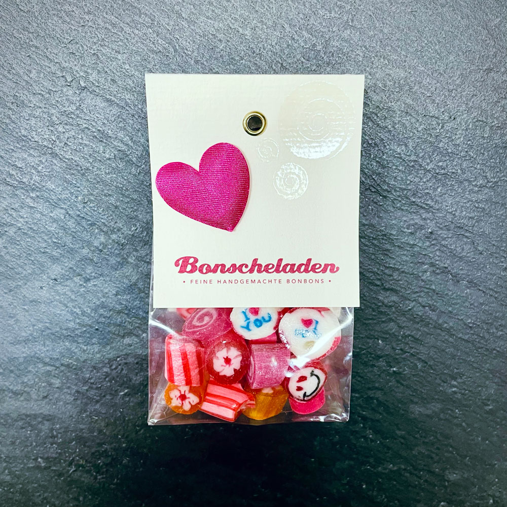 Produkt: Valentins Mischung im Schmuckbeutel